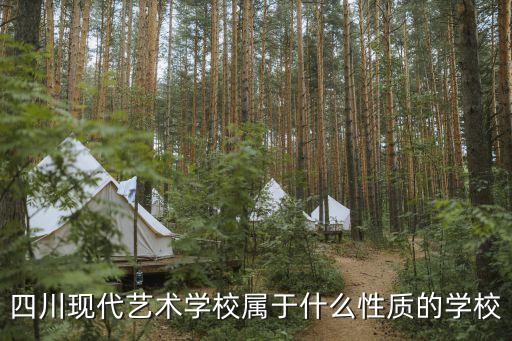 四川现代艺术学校属于什么性质的学校