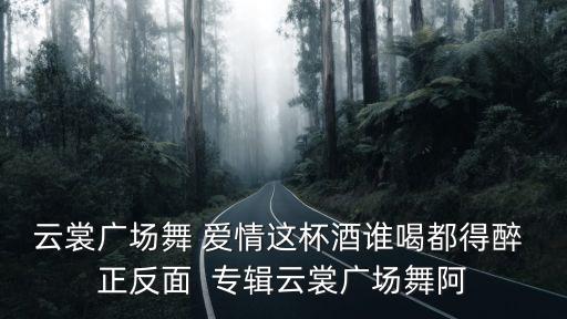云裳广场舞 爱情这杯酒谁喝都得醉 正反面  专辑云裳广场舞阿