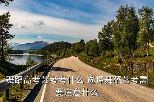 安徽中国舞艺考考什么，安徽艺术考试