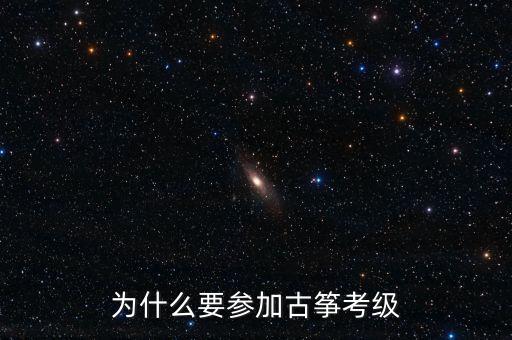 你为什么参加考级，为什么要参加古筝考级
