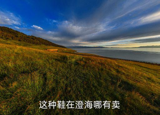 这种鞋在澄海哪有卖