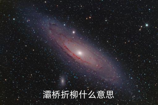 灞桥折柳什么意思