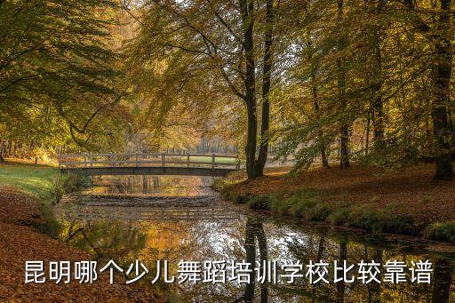 儿童舞蹈学校，昆明哪个少儿舞蹈培训学校比较靠谱