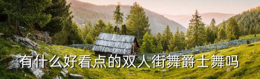 有什么好看点的双人街舞爵士舞吗