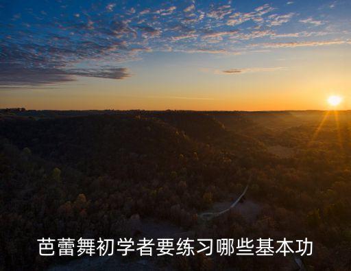 芭蕾基训包括什么，芭蕾舞有哪些基本功