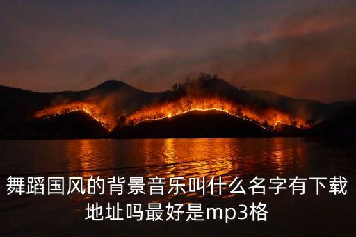 中国舞都有什么音乐下载，中国舞考级的音乐哪里能下载到