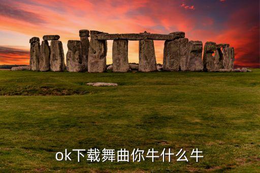 ok下载舞曲你牛什么牛