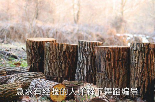 舞蹈编导以什么舞为基础，学编导也要学机械舞吗