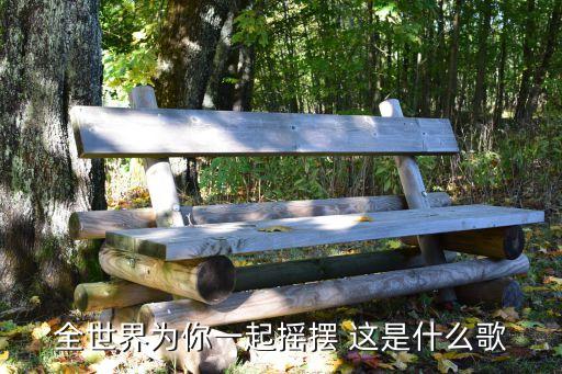 全世界为你一起摇摆 这是什么歌