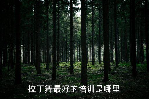 拉丁舞最好的培训是哪里
