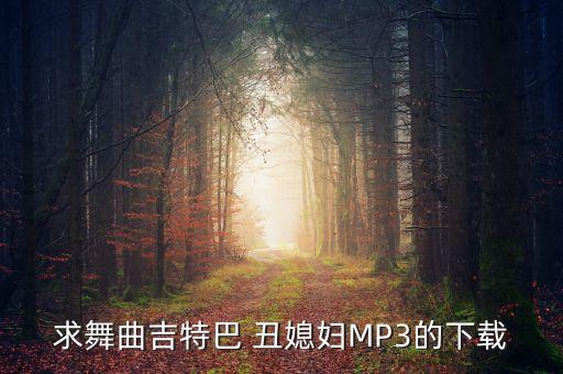求舞曲吉特巴 丑媳妇MP3的下载