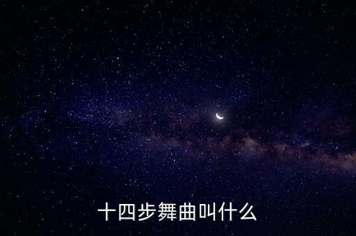 跳十四步的歌曲有什么意思是什么歌曲，梅川广场集体舞 14步 要的啥歌