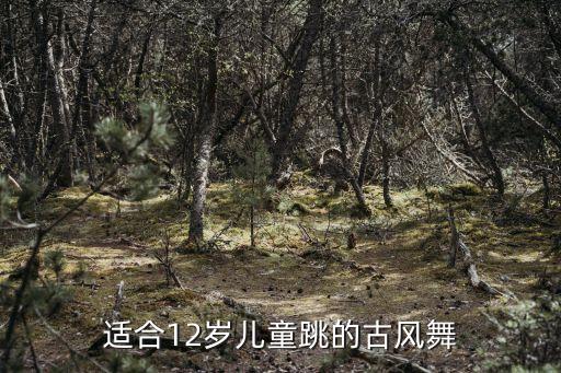 适合12岁儿童跳的古风舞