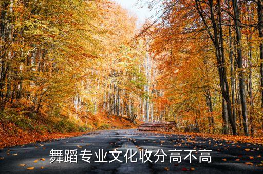 舞蹈艺体生过线分数高吗，舞蹈专业文化收分高不高
