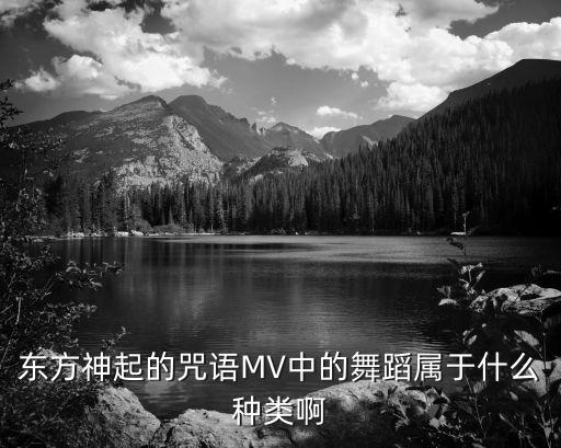 海市蜃音属于什么舞种，东方神起的咒语MV中的舞蹈属于什么种类啊