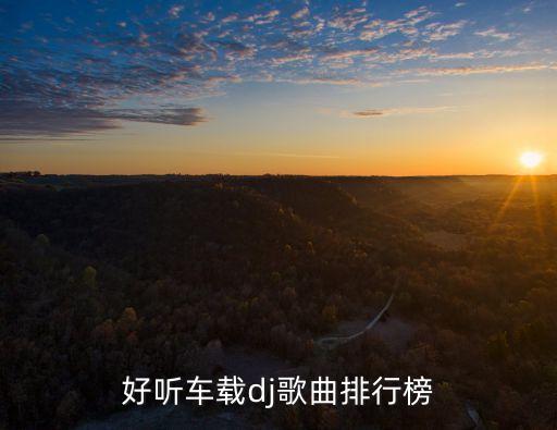 好听车载dj歌曲排行榜